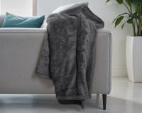 Primaviera Deluxe Teddy plaid Antraciet 150 x 200 cm