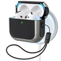 AirPods 4 Orbit Hybrid Case (HaloLock) - Titanium