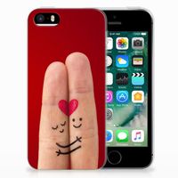 Apple iPhone SE | 5S Silicone Back Cover Liefde - Origineel Romantisch Cadeau