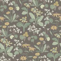 Dutch Wallcoverings Ortagard - Magdalena Brown - Bruin