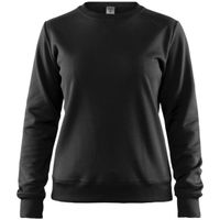 Craft Leisure vrijetijdssweater crewneck zwart dames XL