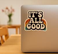 Laptop sticker motivatie tekst