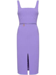 Elisabetta Franchi robe à empiècements - Violet