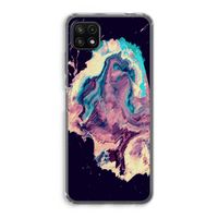 Cosmic Silence: Samsung Galaxy A22 5G Transparant Hoesje