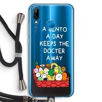 Bento a day: Huawei P20 Lite Transparant Hoesje met koord