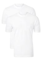 Schiesser American T-shirt 2-pack wit Schiesser American T-shirt 2-pack wit