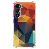 Samsung Galaxy S23 Plus Shockproof Case Polygon Color - thumbnail