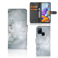 Hoesje Samsung Galaxy A21s Painting Grey - thumbnail