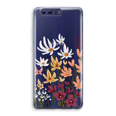 Painted wildflowers: Honor 9 Transparant Hoesje