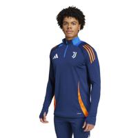 adidas Juventus Trainingstrui 1/4-Zip 2024-2025 Donkerblauw Oranje Wit