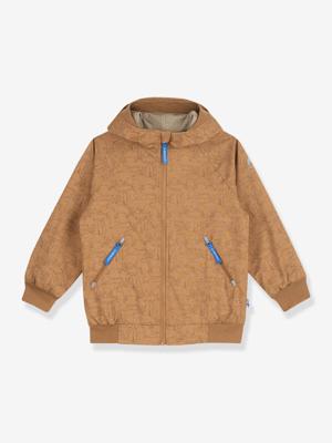 Outdoor kinderjas TALLESSA FINKID met zip-in systeem karamel