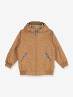 Outdoor kinderjas TALLESSA FINKID met zip-in systeem karamel