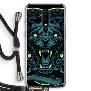 Cougar and Vipers: OnePlus 7 Transparant Hoesje met koord