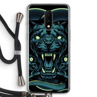 Cougar and Vipers: OnePlus 7 Transparant Hoesje met koord