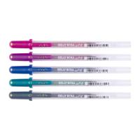 Gelschrijver sakura gelly roll gold shadow | 6 stuks