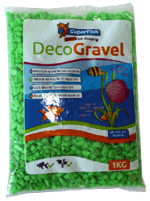 Superfish deco grind neon groen 1 kg - Superfish