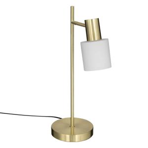 Atmosphera Tafellamp/bureaulampje Athena - metaal - goud - H45 cm - Leeslampje