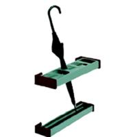 PARAPLUST. WAND 55 CM ZWART (2260)