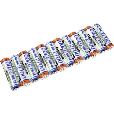 Panasonic Reihe F1x12 Accupack Aantal cellen: 12 Batterijgrootte: AA (penlite) U-soldeerlip NiMH 14.4 V 2700 mAh