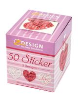 Avery av-56813 decosticker box harten 3 designs Avery av-56813 decosticker box harten 3 designs