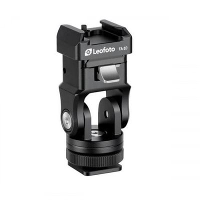 Leofoto FA-15+FA-10 Cold shoe mount with head for FA-10