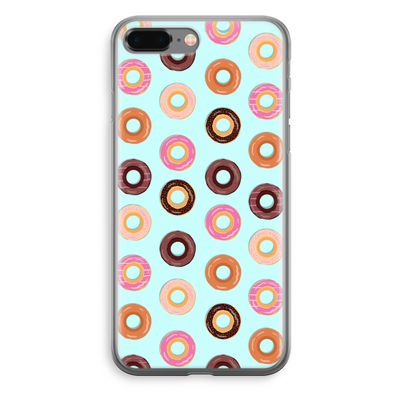 Donuts: iPhone 8 Plus Transparant Hoesje