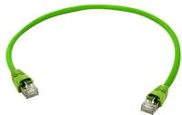 Telegärtner 100008483 RJ45 Netwerkkabel, patchkabel CAT 6 S/FTP 3.00 m Geel, Groen 1 stuk(s)