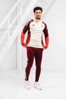 F.C. Bayern München Trainingspak 3rd Senior 2024/2025 - Maat XS - Kleur: BeigeBordeaux | Soccerfanshop