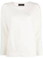 Fabiana Filippi round-neck knitted jumper - Blanc - thumbnail