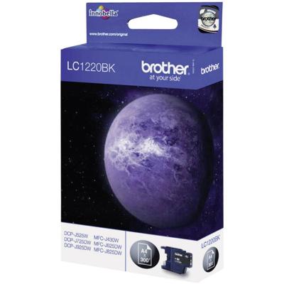 Brother Inktcartridge LC-1220BK Origineel Zwart LC1220BK