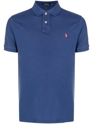 Polo Ralph Lauren polo à logo brodé - Bleu