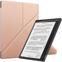 Lunso Kobo Elipsa 2E hoes (10 inch) - Origami sleepcover - Rose Goud
