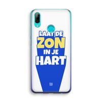 Laat de zon in je hart: Huawei P Smart (2019) Transparant Hoesje