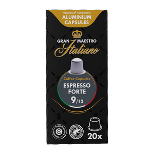 Gran Maestro Italiano Espresso Forte - 20 koffiecups