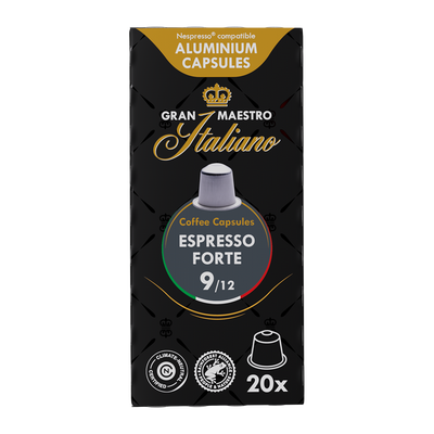 Gran Maestro Italiano Espresso Forte - 20 koffiecups