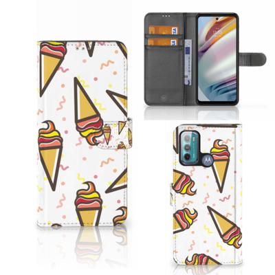 Motorola Moto G60 | Book Cover | Icecream