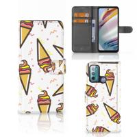 Motorola Moto G60 | Book Cover | Icecream