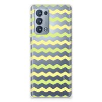 OPPO Reno 6 Pro Plus 5G | TPU bumper | Waves Yellow
