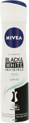 Deodorant spray invisible black & white fresh