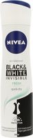 Deodorant spray invisible black & white fresh - thumbnail