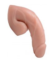 Large Bulge Packer Dildo - 6.5" Light