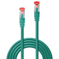 LINDY 47749 RJ45 Netwerkkabel, patchkabel CAT 6 S/FTP 2.00 m Groen Snagless 1 stuk(s) - thumbnail