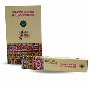 Wierook Native Soul Witte Salie en Lavendel (12 pakjes)
