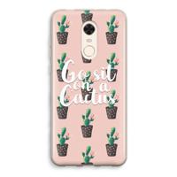 Cactus quote: Xiaomi Redmi 5 Transparant Hoesje