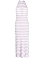 Kitri robe mi-longue en crochet - Violet