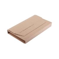 Wikkelverpakking IEZZY A5 met zelfklevende strip bruin | 30 stuks