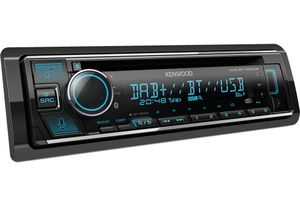 Kenwood KDC-BT740DAB autoradio Zwart 50 W Bluetooth