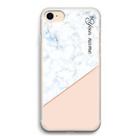 Marmer in stijl: iPhone 7 Transparant Hoesje
