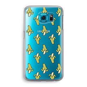 Bananas: Samsung Galaxy S6 Transparant Hoesje