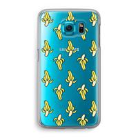 Bananas: Samsung Galaxy S6 Transparant Hoesje - thumbnail